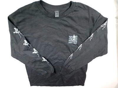 10.ГЛУБОКИЙ ДЕСЯТЫЙ ДИВИЗИОН GARMET мужчин навсегда и навсегда толстовка sz L черный - Изображение 1 из 4