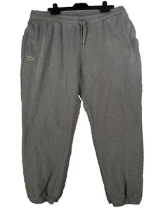 Lacoste Jogginghose Herren 2XL XXL 7 Grau Kroko Logo Jogging Hose Komfort Krokodil - Bild 1 von 8