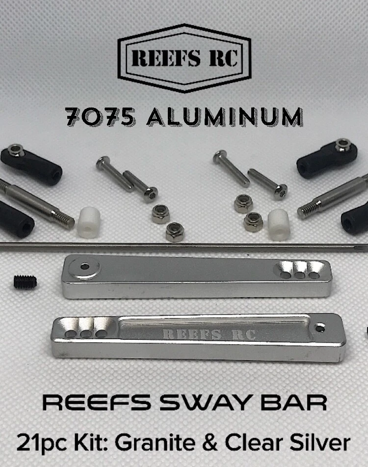 Reefs RC Sway Bar Kit (Silver) REEFS18