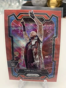 2024 WWE Panini Prizm Luke Gallows Ruby Red Wave Prizm #197 - Picture 1 of 2