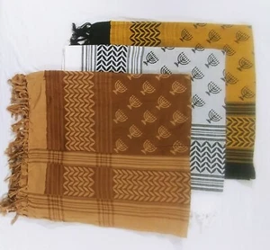 Hebrew Israelite Holy Menorah Headwrap/ Scarf/ Shawl / Face Mask - Picture 1 of 8