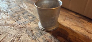Vintage Collapsible Aluminum Travel Camping Cup - Picture 1 of 5