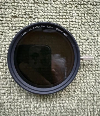 Kenko 62mm PL FADER ND3-ND400 Variable Filter for DSLR & Video Used - Image 1 of 3