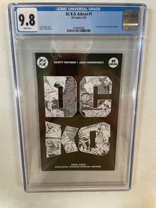DC KO #1 K.O. Ashcan Preview SDCC CGC 9.8 Scott Snyder Fernandez - Bild 1 von 1