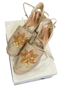 James Oliver Women’s Size 6 Espadrilles, New, Boho Feminine - Picture 1 of 9