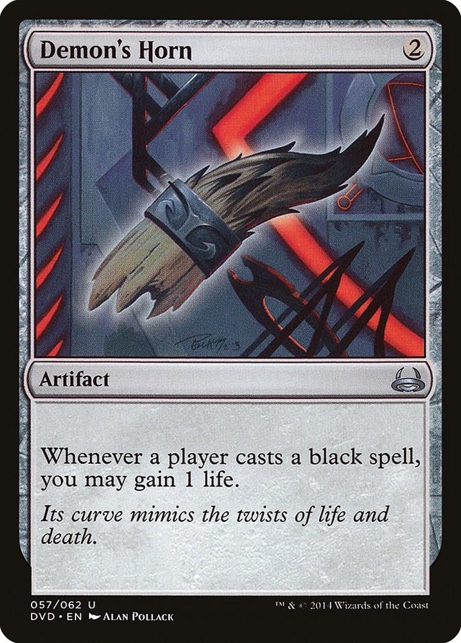 Demon's Horn 57 LP Normal Duel Decks: Anthology MTG EN - Image 1 of 1