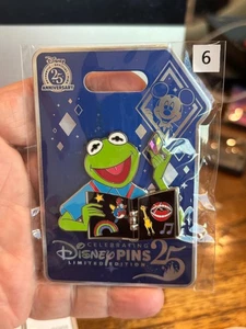 Prendedor exclusivo del 25º evento anual de Disney - Comercio con personaje - Kermit - Imagen 1 de 1