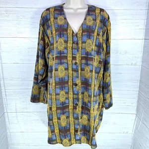  Vestido de Colección Victoria’s Secret Años 90 Etiqueta Dorada Botón Azul Medio Lujo Italia Cuadros - Imagen 1 de 6