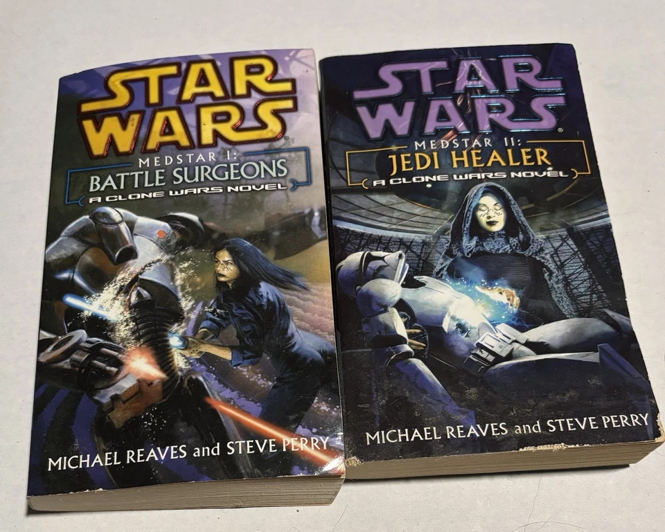 Star Wars Medstar 1-2 1st Editions Paperback Jedi Healer Battle Surgeons - Image 1 of 1
