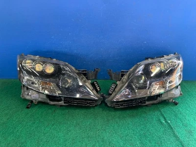 Genuine Lexus LS600h LA460 UVF45  UVF46 Mid HID Headlight Pair OEM JDM - Image 1 of 4