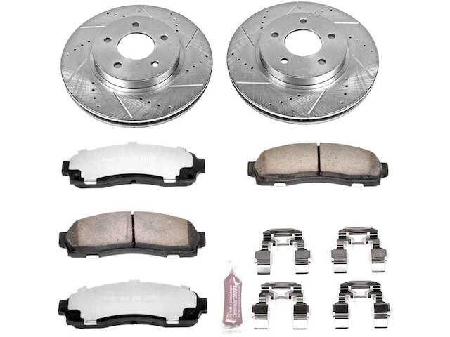 Front Brake Pad and Rotor Kit For 2006 Pontiac Torrent KZ583XG - Image 1 of 1