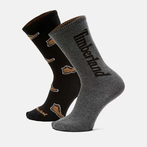 2er Pack Timberland All Over Print Crew Socken - Bild 1 von 6
