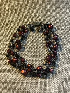 Cheryl Reis Multi Strand Beaded Bracelet - Picture 1 of 10