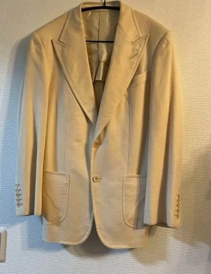 Tom Ford Cream Casual Suit Jacket JAPAN - Image 1 of 4