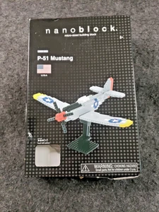 Nanoblock Deluxe P-51 Mustang - 450+ Teile - Bausteine NBM-005........(C6B3) - Bild 1 von 8