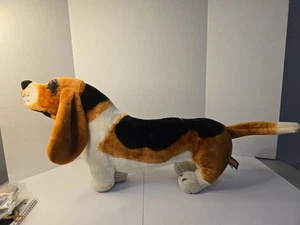 Melissa & Doug Plüschtier 35 Zoll Basset Hound Hund Stofftier Spielzeug - Bild 1 von 11