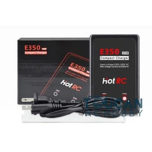 HotRc Balance Battery Charger LiPo 2-3S E350 AC 13W RC Tank Cars Boat EUR Plug - Picture 1 of 5