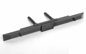 Tough Armor REAR Bumper for Traxxas TRX-4 BLACK Z-S1987 RC4WD TRX4 License plate - Picture 1 of 6