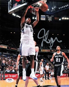 Jason Thompson signed 8x10 photo PSA/DNA Sacramento Kings Autographed - Picture 1 of 1