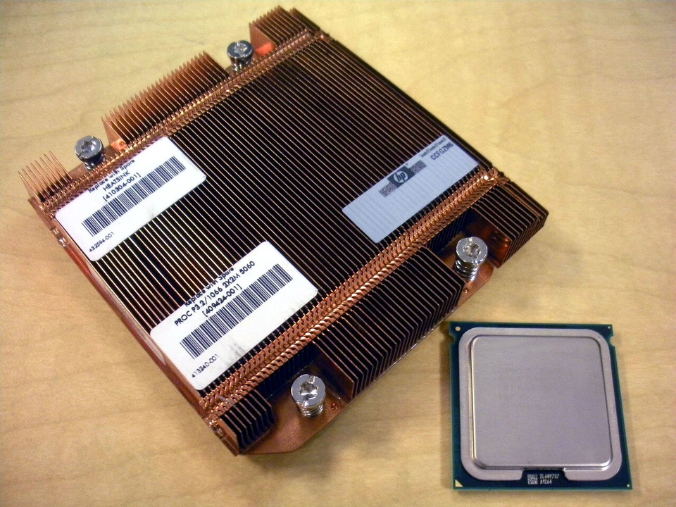 HP 409598-B21 Intel Xeon X5063 3.2GHz/4MB Dual Core Processor Kit for BL460c - Image 1 of 3
