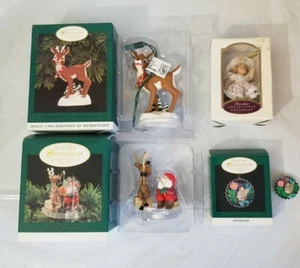 Punze Andenken Sammler Club Konvolut und 1 Porzellan Puppe Ornamente - Bild 1 von 7