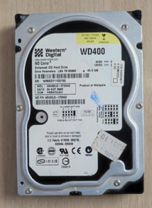 WD Caviar WD400LB - 40 GB - 3.5" IDE PATA ATA - Sektoren Geprüft - Bild 1 von 3