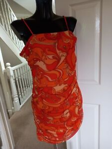 Select ~ Pucci print ruched  Bodycon  Dress ~ SIZE 16  ☆ bnwt £21.99  holidays 