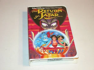THE RETURN OF JAFAR 1994 HOME USE VHS 2237 CLAMSHELL WALT DISNEY HOME VIDEO - Foto 1 di 4