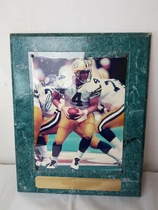 Brett Favre signiertes gerahmtes Bild SCHNELLER KOSTENLOSER VERSAND  - Bild 1 von 8