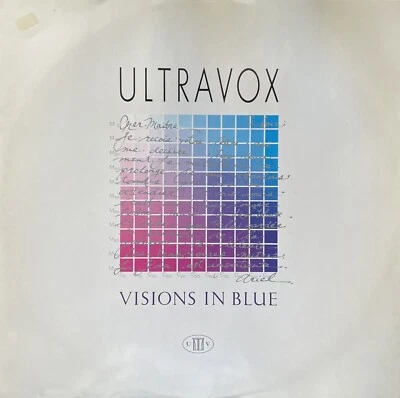 Ultravox "The Peel Sessions" U.K. import 3-track EP  + Visions in Blue Vinyl 12" Foto 1 de 4