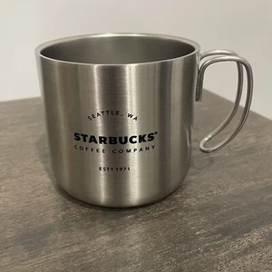 Starbucks 2016 Stainless Steel Camping Mug 12 Oz - Picture 1 of 9