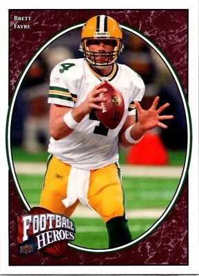 2008 Brett Favre #6 Upper Deck Green Bay Packers MFBC#33 - Image 1 of 2