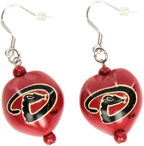 MLB Arizona Diamondbacks Go Nuts Kukui Nut Earrings Cover