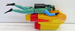 Raro juguete vintage Lanard Scuba Aqua Trekker 2100 ¡funciona con pilas! #HV - Imagen 1 de 13