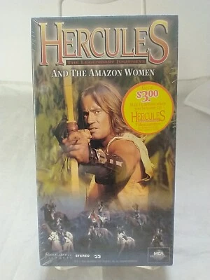 Hercules - The Legendary Journeys: V. 1 - Hercules and the Amazon Women VHS New - Image 1 of 2