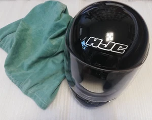 Black Full Face Motorcycle Helmet HJC CL-12Y Youth L/XL 52 cm - Picture 1 of 24