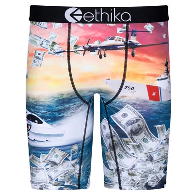 Ethika Underwear Boys Staple Fit Boxer Brief - SMUGGLER