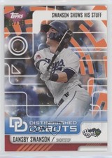 2016 Topps Pro Debut Distinguished Debuts Orange /25 Dansby Swanson #DD-1