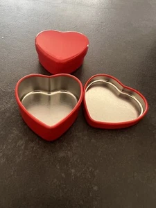 Boîtes Coeur Couleur Rouge Fabrication Bougies Bonbons Faveurs Mariage Cadeaux 24 X 20ML - Photo 1/2