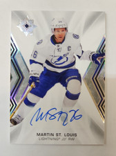 2021-22 Upper Deck Ultimate Martin St Louis Legend Auto - Tampa Bay Lightning