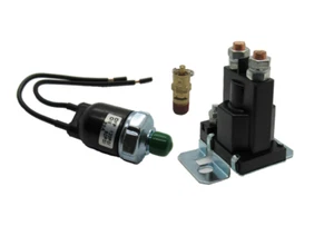 Interruptor de presión sellado 90 PSI ON 120 PSI OFF con relé de 80 AMP y válvula de seguridad - Imagen 1 de 1
