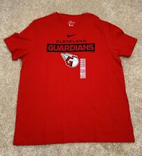 Nike Cleveland Guardians Shirt Mens XL Red Indians MLB Baseball Logo New NWT