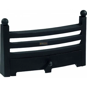 18" 45cm Bauhaus NEGRO Traste Fundido Frontal para Gas/Fuego Eléctrico T19 - Imagen 1 de 1