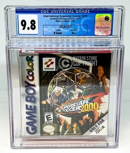 International Superstar Soccer 2000 - Gameboy Color - CGC 9.8 A++ Sealed Graded - Picture 1 of 2