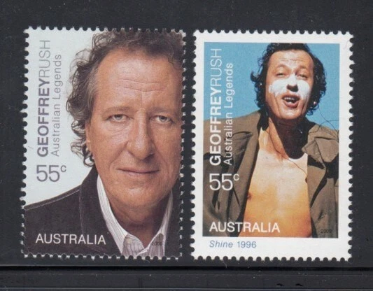 АВСТРАЛИЯ Джеффри Раш, актерский набор как новый без наклеек и следов - Изображение 1 из 1