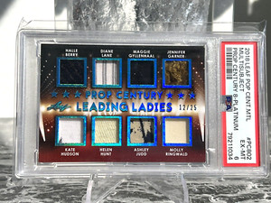 Leaf Metal Pop Century Leading Ladies Celebrity Wardrobe Material relics PSA 6
