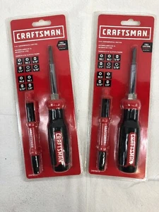 CMHT60178 CRAFTSMAN 10-PS Bi-Material Handle Multi-Bit Screwdriver Set -LOT OF 4 - Bild 1 von 3