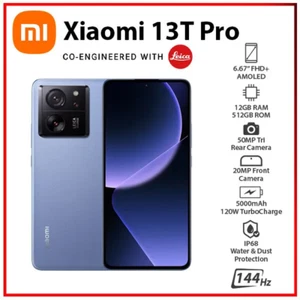 Xiaomi 13T Pro 5G 12GB RAM 256/512GB 6.67" Dual SIM 50 Leica Lens Android phone - Picture 1 of 29