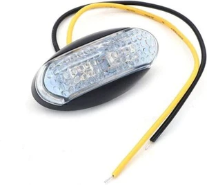 Luci Led Ingombro Laterale Fanale 12V-24V Posizione ROSSO Camper Camion Caravan - Foto 1 di 1