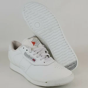 Zapatos de tenis Reebok Classics retro de cuero blanco princesa zapatillas para mujer 10  - Imagen 1 de 11